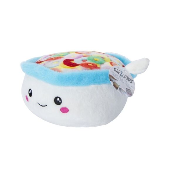 New! Cuddly and Cute Kawaii Cereal Bowl Fruit Loops Adorbs! - Picture 4 of 4